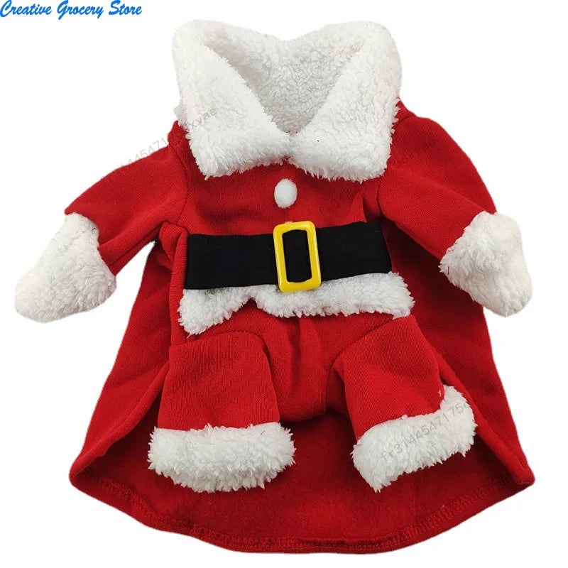 Clothes for Dog Costume Christmas Pet Dog Clothes Winter Hoodie Coat Pet clothing/dress Pet