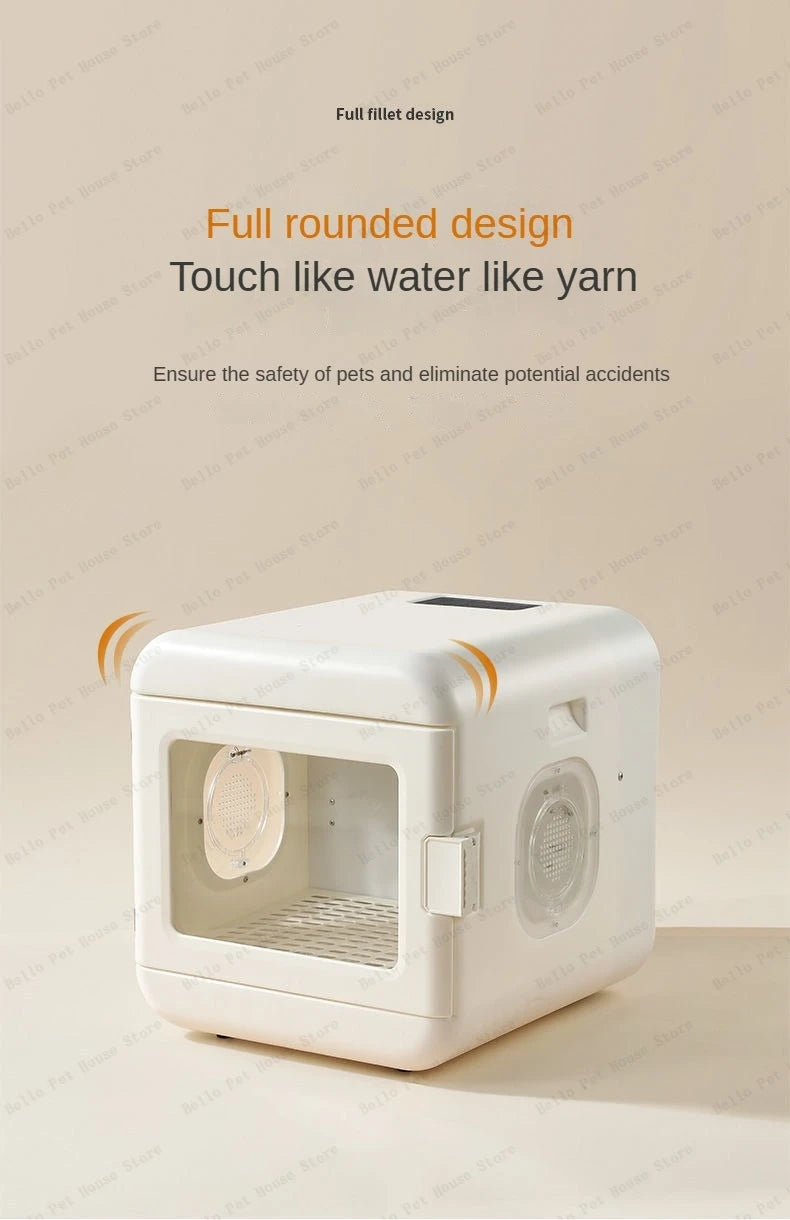 Household Pet Drying Box Water Blower Blowing Box Cat & Dog Dryer Intelligent Drying Box Sterilizable Dog Dryer Machine