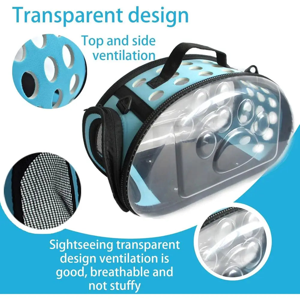 Carrier Bag for Guinea Pig,Portable Small Animal Carriers Pouch,Outgoing Rabbit Travel Carrying Case with 10PCS Disposable Under