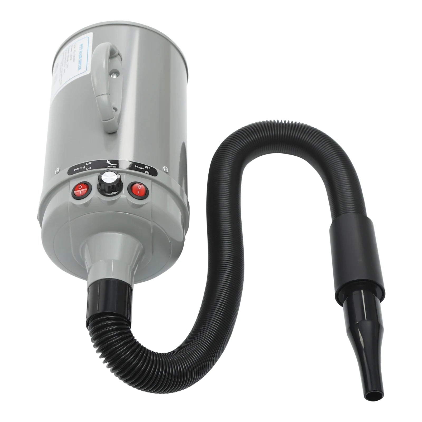 2200w High-Power Dog Blow Dryer Adjustable Wind Speed Cat Hair Dryer Professional Drier Pet Supplies for Pet Hair Grooming