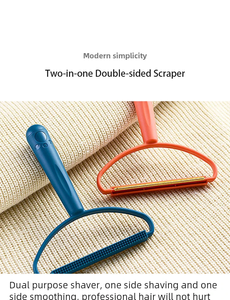 Portable Clothes Lint Roller Remover Lint Fabric Shaver， Removes Pet Hair Lint Particles From Clothes Cleaning Tool