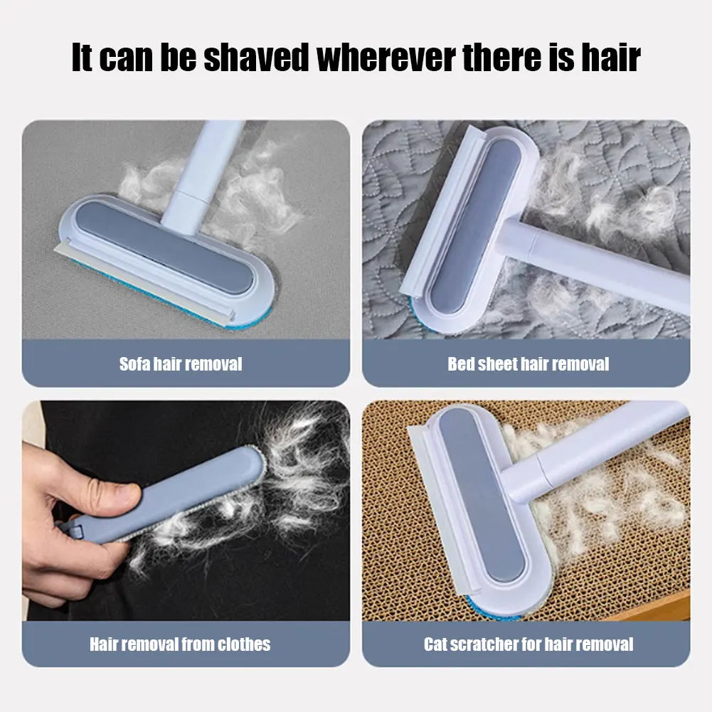 Pet Hair Remover Multifunctional Pet Hair Removal Brush Dog Clothes Brush Cat Fur Brush for Window Carpet Clothing