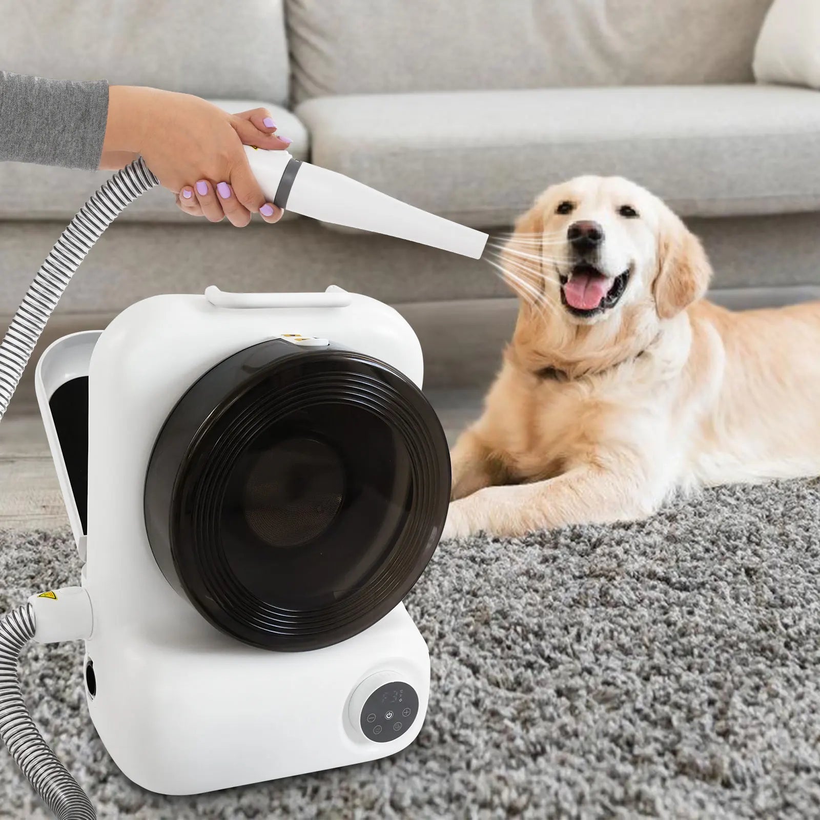 Dog Grooming Vacuum Kit Pet Dryer Multifunctional Pet Dryer