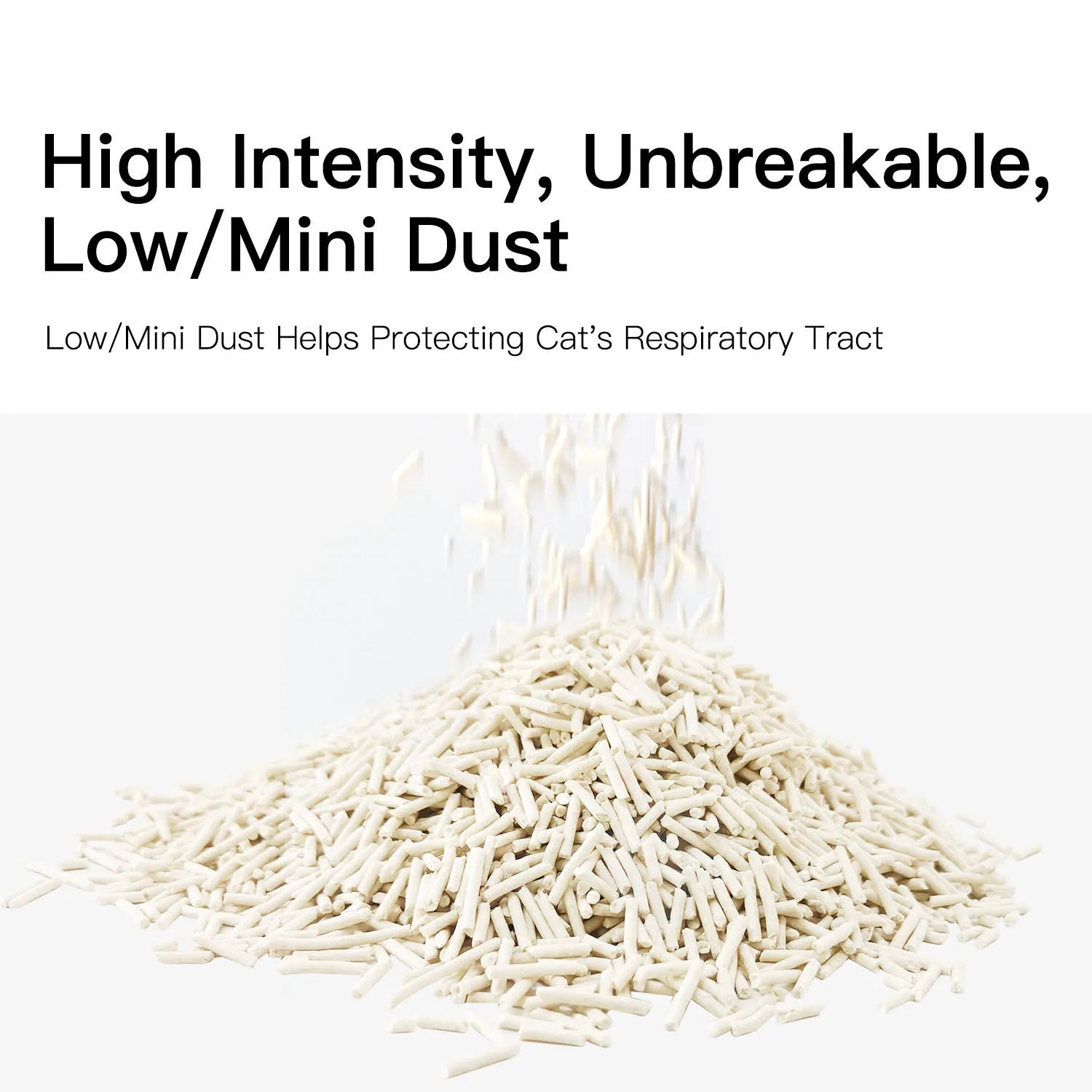 33lbs Sumlov Tofu Cat Litter, Natural Botanical, Dust-Free, Flushable, Quick Clumping, Odor Control, light scent, environmental