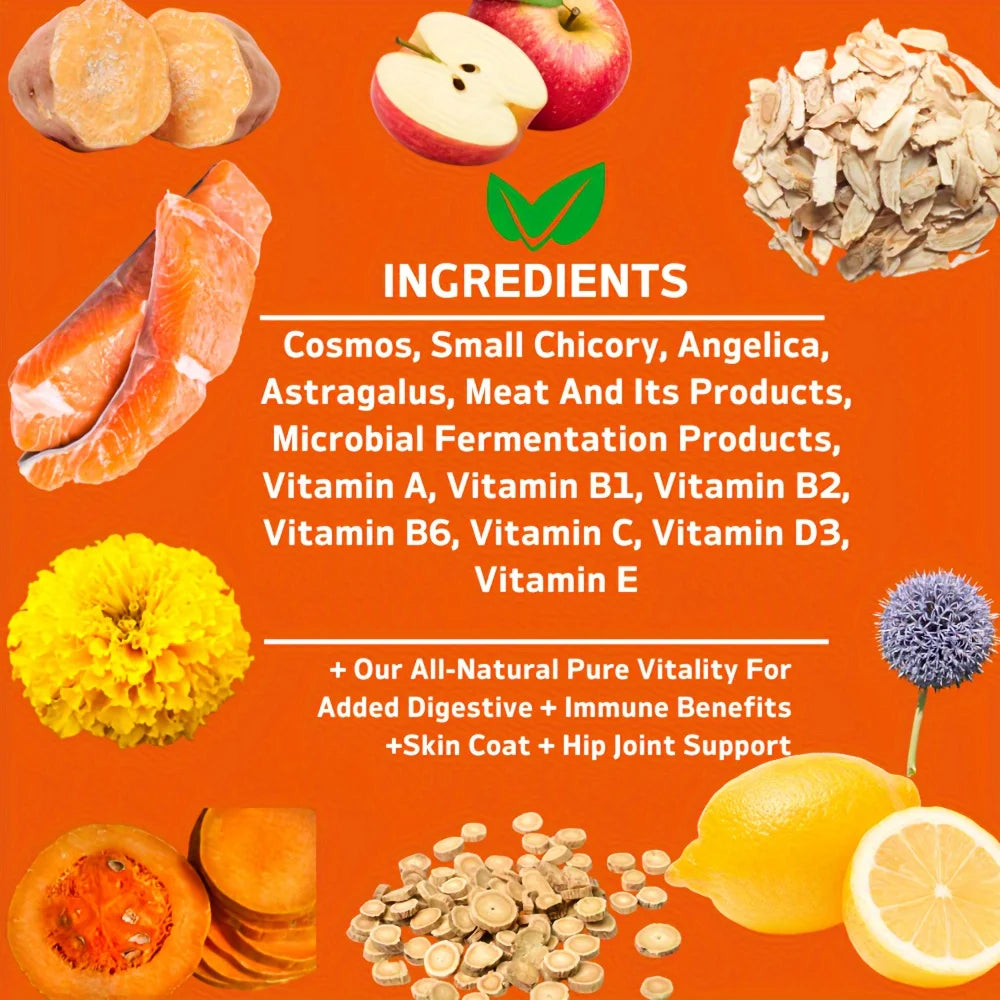 360 Chews - 3 Pack (3 x 180g/6.35oz) 540g/19.1oz - TenderTouch Multivitamin Dog Supplement, Digestive Enzymes, Grain Free Dog