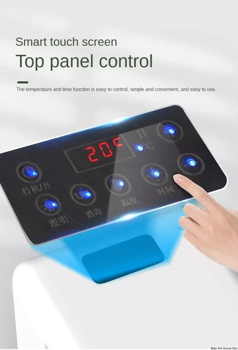 Household Pet Drying Box Pet Water Blower and Hair Dryer Box Pet Dry Room Cat and Dog Dryer Multifunctional Pet Hair Dryer