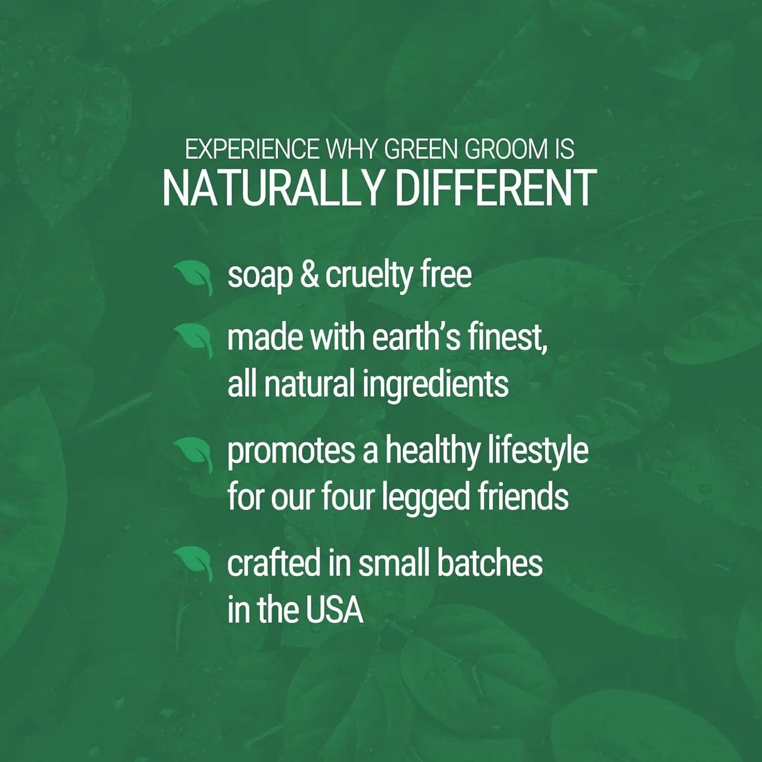 Green Groom Argan Oil Dog Shampoo, 1 Gallon - Vitamin E, Moisturizing, Natural Ingredients, Restores Shine, Relieves Itchy Skin