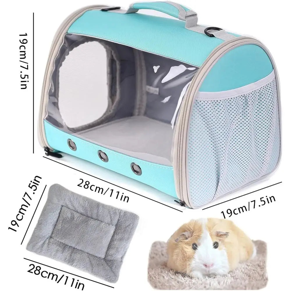 Bearded Dragon Travel Carrier Backpack,Lizard Backpack Carrier,Space Capsule Clear Bubble Window Astronaut Reptile Carrier Backp