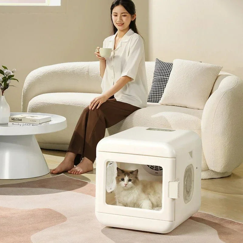 Household Pet Drying Box Water Blower Blowing Box Cat & Dog Dryer Intelligent Drying Box Sterilizable Dog Dryer Machine