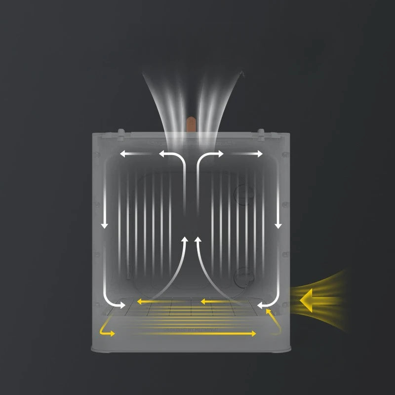 Detached pet drying box Multifunctional cat hair dryer Household water blower for small dogs Large capacity pet drying box