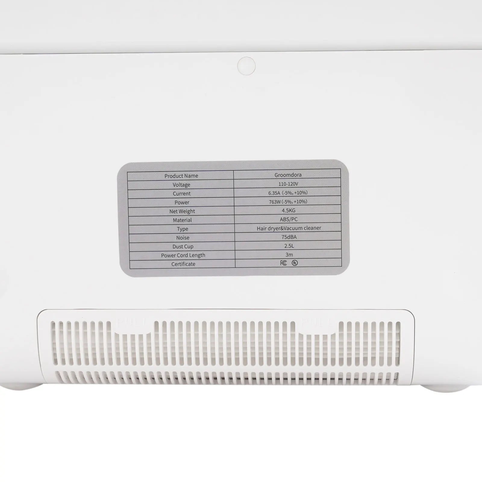 Dog Grooming Vacuum Kit Pet Dryer Multifunctional Pet Dryer