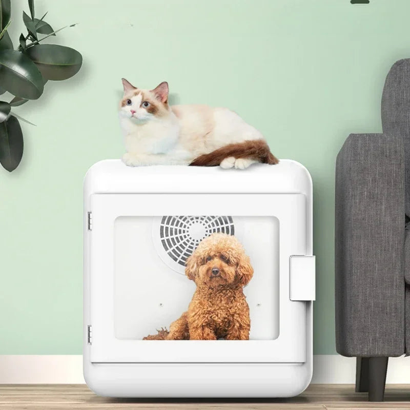 Household Pet Drying Box Pet Water Blower and Hair Dryer Box Pet Dry Room Cat and Dog Dryer Multifunctional Pet Hair Dryer