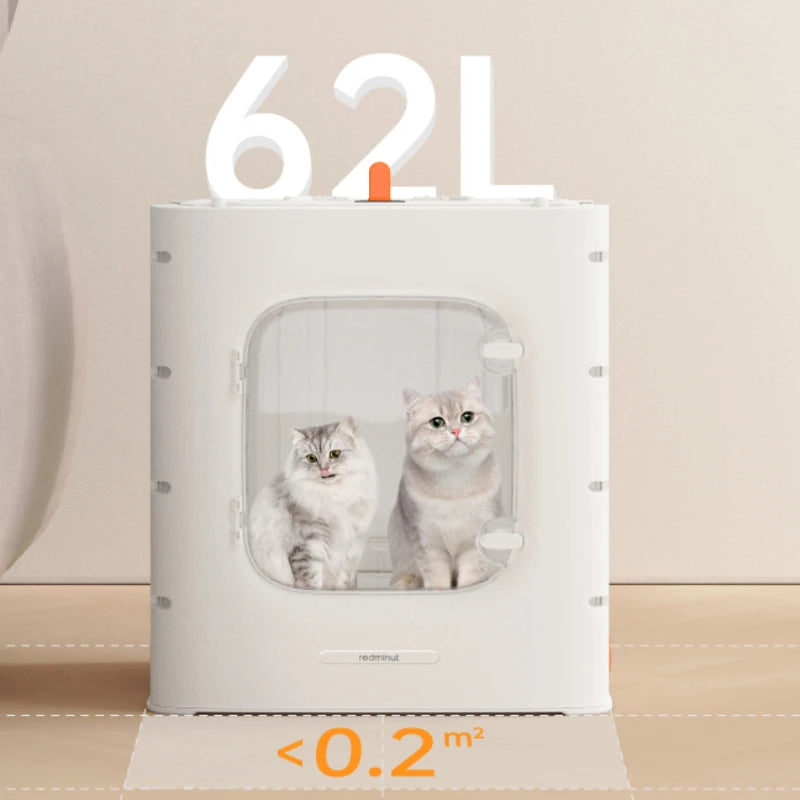Detached pet drying box Multifunctional cat hair dryer Household water blower for small dogs Large capacity pet drying box