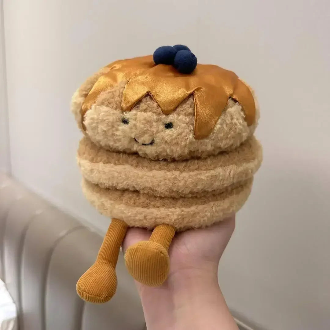 For JellyCat  New York Restaurant Strawberry Cake Muffin Doll Cat And Dog Play Interactive Companion Toy Girl Pet Christmas Gift