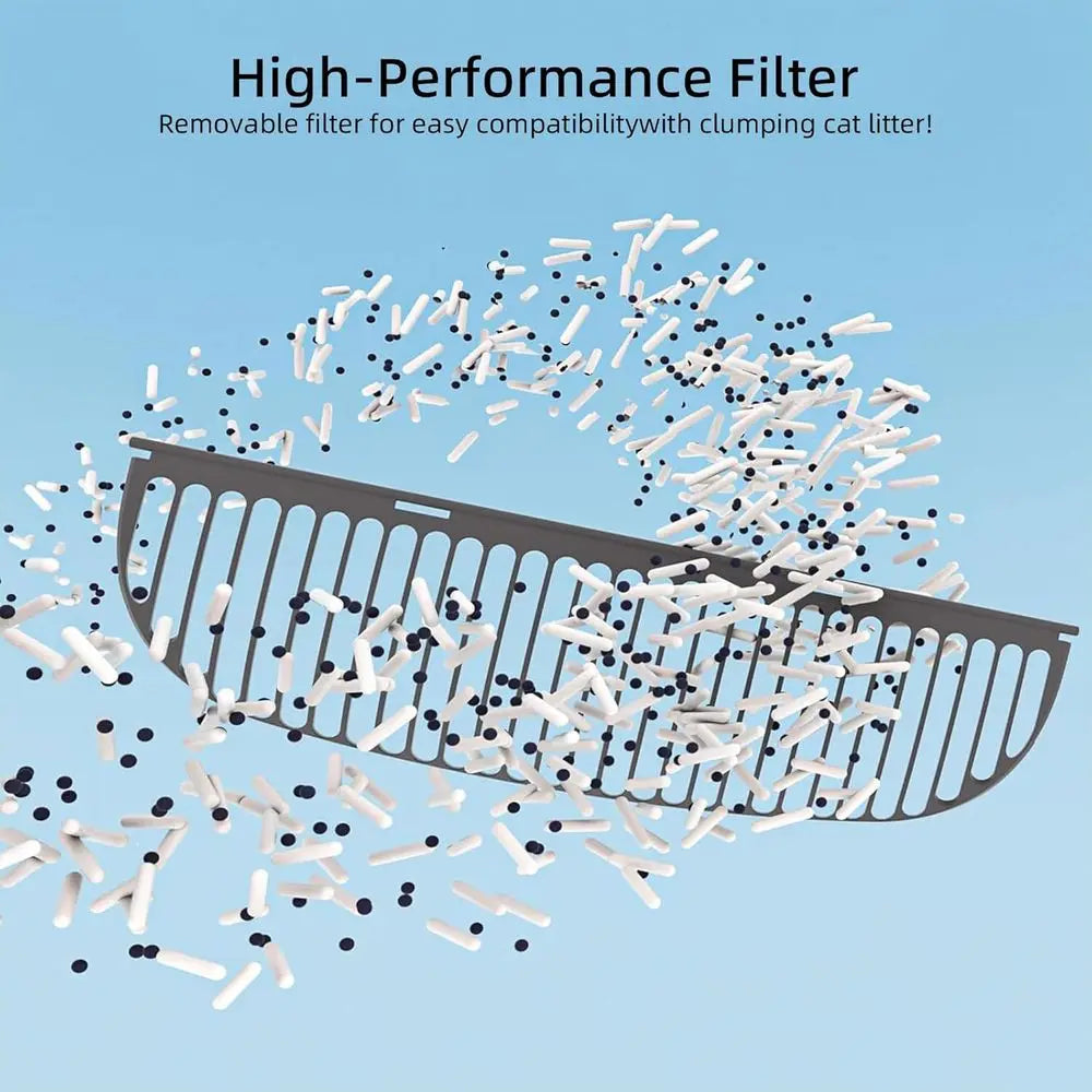 Smart Self-Cleaning Litter Box for Medium Cats & Kittens with App Control, Safety Features, and Wide Entry,Customized